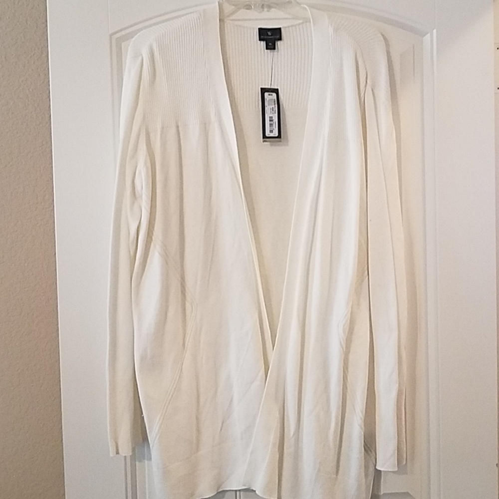 CLOSEOUT PRICE!  Cream Colored Cardigan